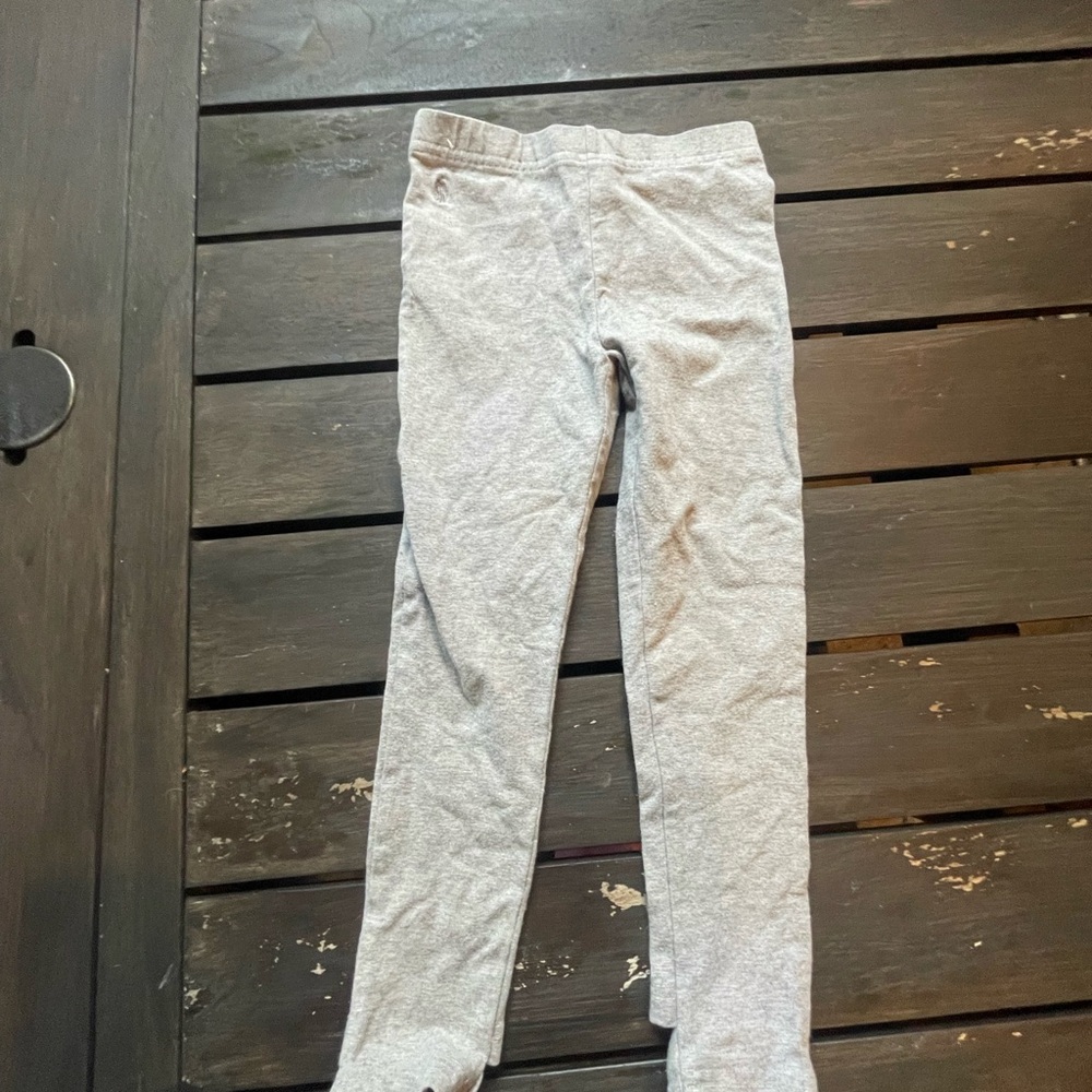 Polo by Ralph Lauren Heather Gray Kids Leggings